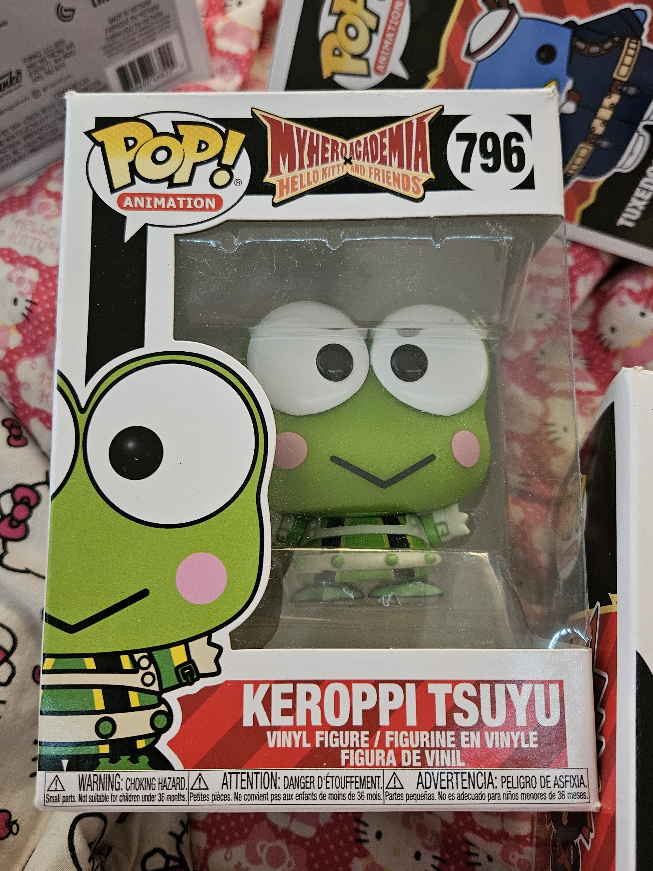 Funko Pop! Keroppi Tsuyu Vinyl Figure My Hero Academia